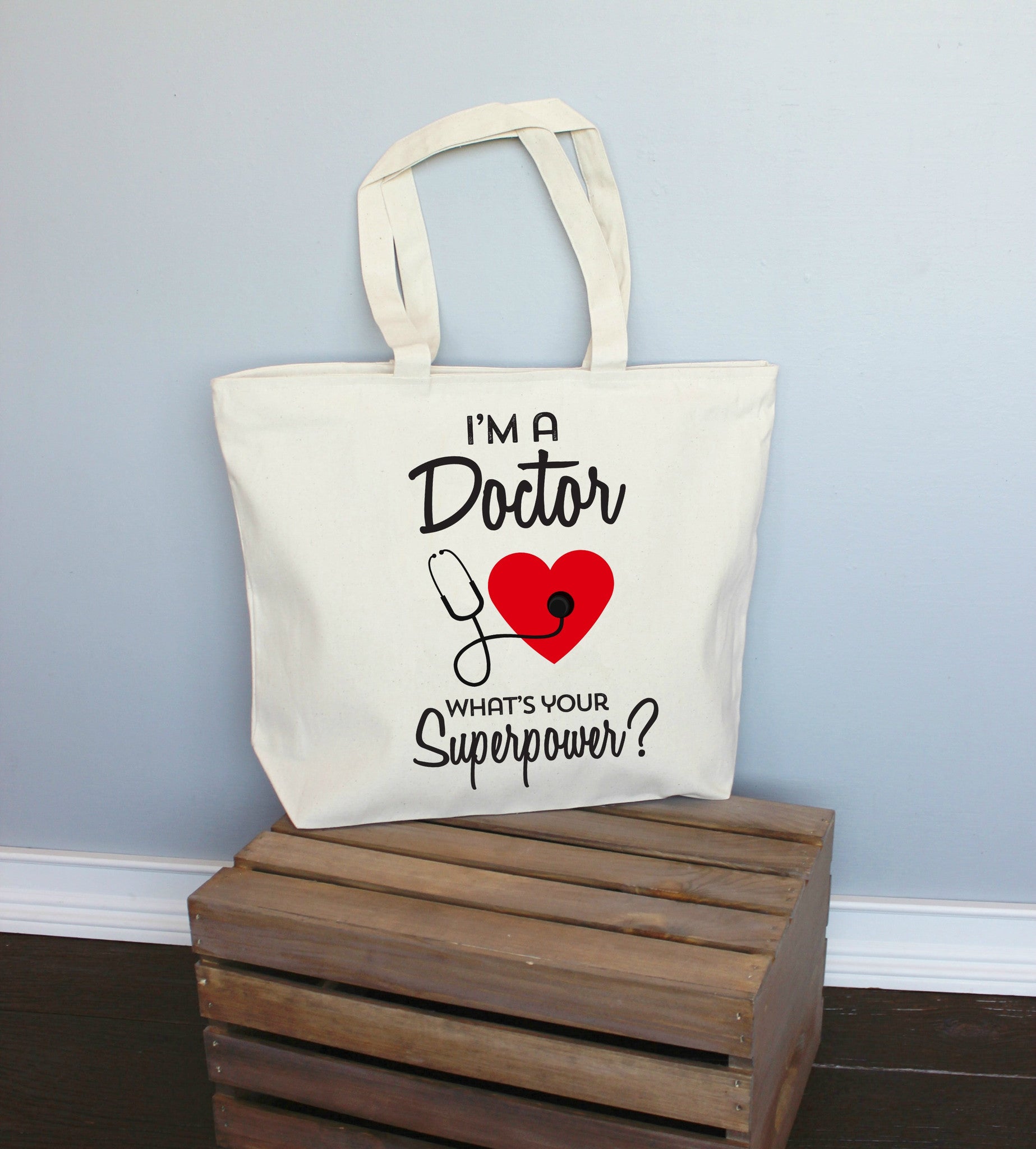Doctor shop tote bag