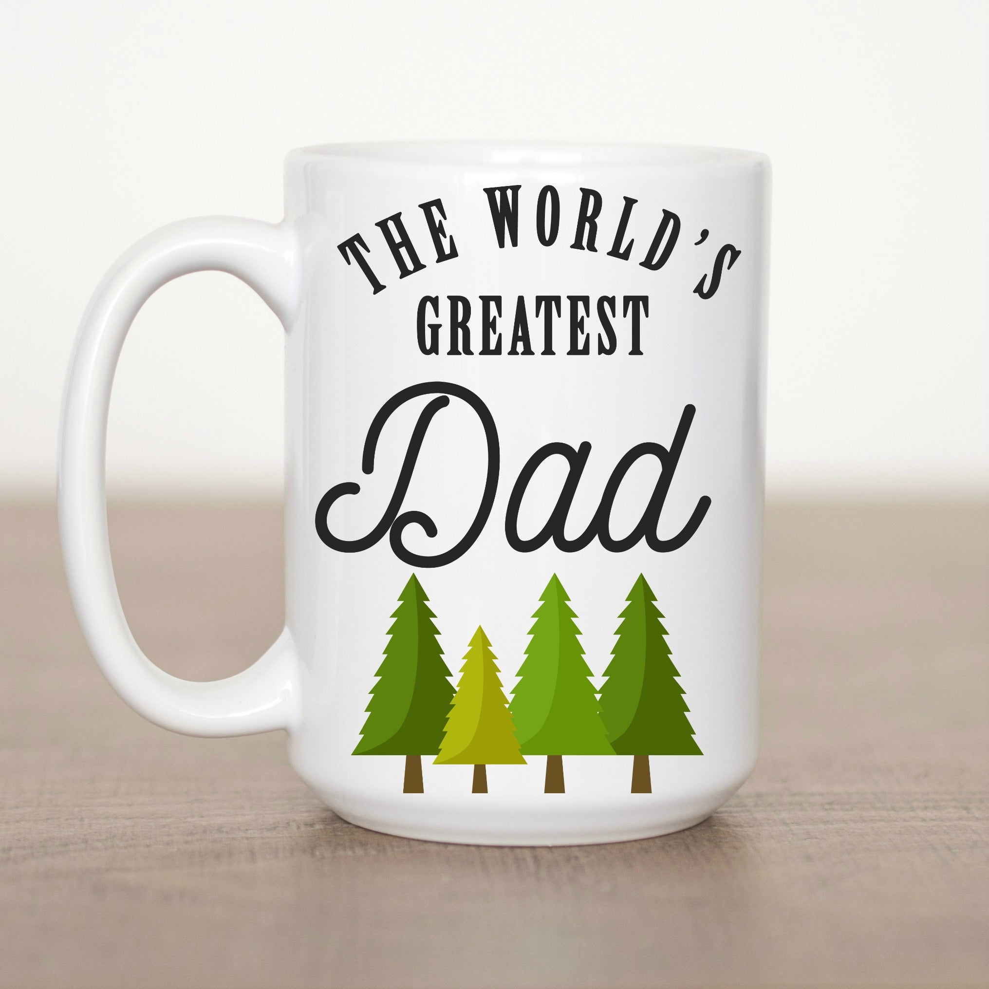 Mug Doré Worlds Best Dad – Superbe Fête Des Pères – Cadeau D'anniversaire – Tasse à Café Humoristique (doré Brillant