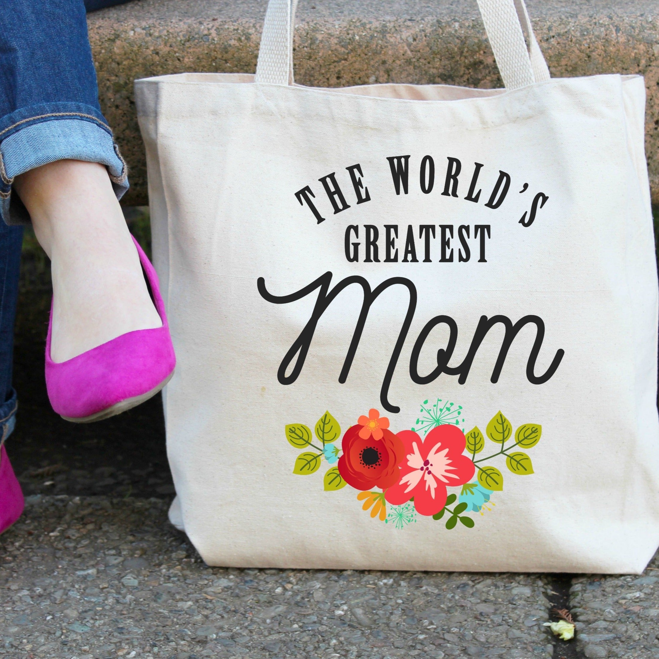 Mom outlet tote bag